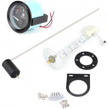 Indicatore di carburante LED 12V, 52 mm, compatibile 4/6/8 cilindri Jeffergarden