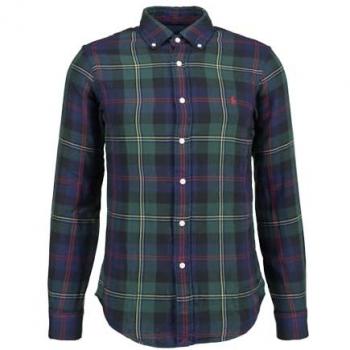 Polo Ralph Lauren Herren Hemd Regular Fit Dunkelblau Größe M
