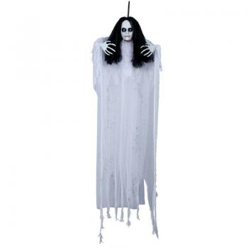 Colgante de Fantasma Decorativo con Luz y Sonido 120 cm