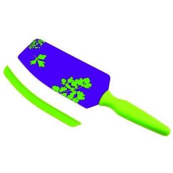 Kuhn Rikon Kombimesser 22788 – Grüner und violetter Schnitt