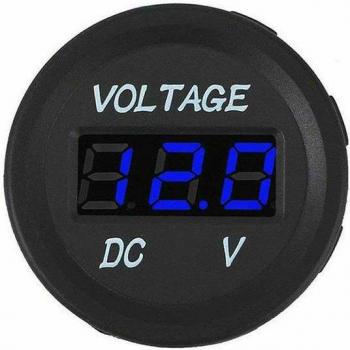 Auto Battery Voltmeter for Motorcycles