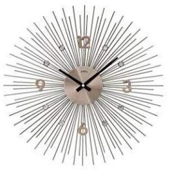 Wanduhr AMS grau (anthrazit) Ø 50 cm