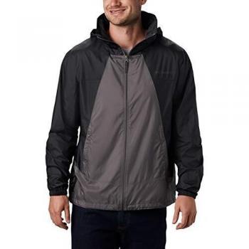 Columbia Point Park, Chaqueta cortavientos, Hombre, City Grey/Black