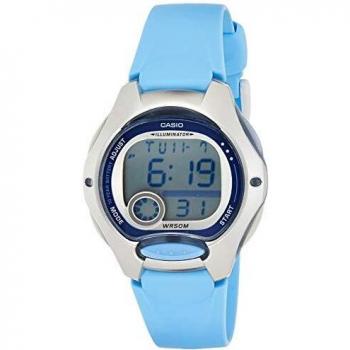 Casio LW‑200‑2BVDF Women’s Urethane Digital Wristwatch (One