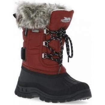 Trespass Kinderkunstpelz‑Schneestiefel – Lanche Unisex Edition