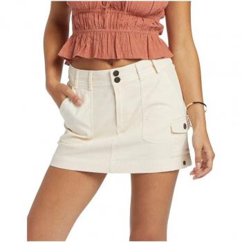 Falda cargo de mujer Roll With It Beige