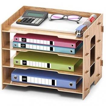 Rangement de Bureau en Bois