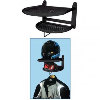Étagère à plateau casque moto