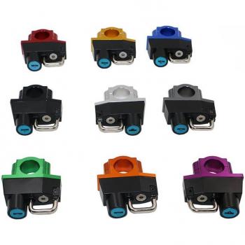 9 Farben Motorrad Schloss aus Aluminium