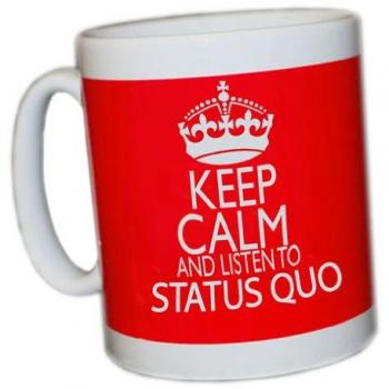 STATUS QUO KEEP CALM MUG