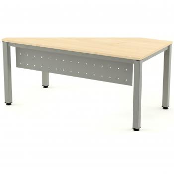 Rocada Zubehör Büromöbel Fußraumblende für Schreibtisch Executive Metall 160cm (137x30cm)