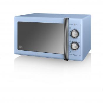900W Blue Microwave