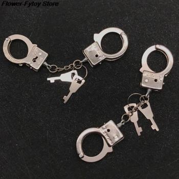 Simulation Handschellen Schlüsselanhänger aus Metall