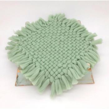 Creative Infant Photo Props Thick Wool Blanket