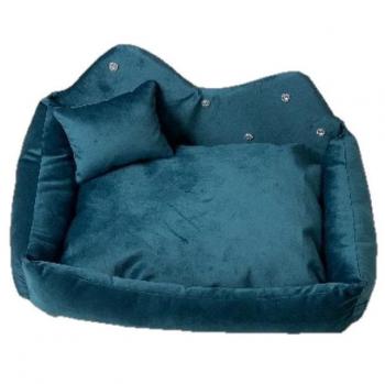 Cuccia Turchese per Gatti e Cani L