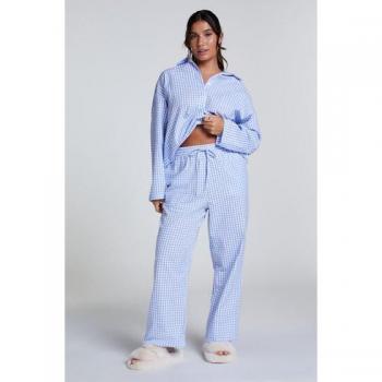 Calzado nocturno: pantalón azul algodón Hunkemöller
