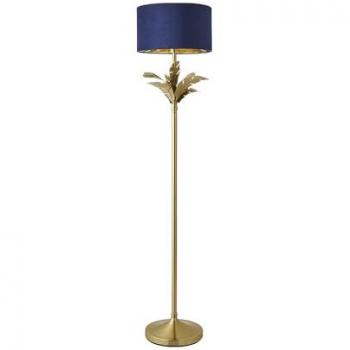 Christina Gold Drum Shade Floor Lamp
