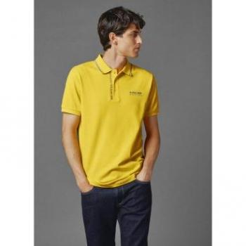 T-shirt Red Bull Racing x Pepe Jeans Logo Inclinaison Jaune Gris