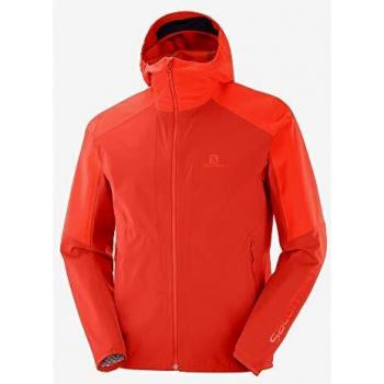 Veste Salomon Outline pour Homme, Rouge (Valiant Poppy/Cherry Tomato), Taille XL