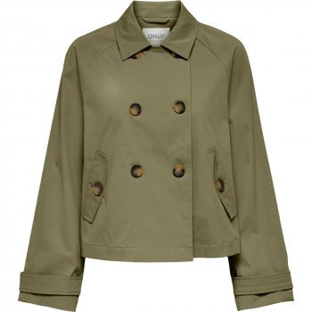 Giacca cropped Only April in verde kaki