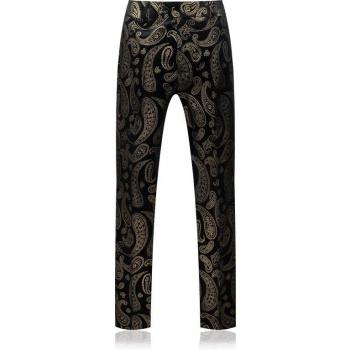 Pantalones Versátiles Dorados y Negros