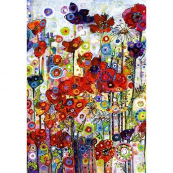 Papillon Bleu Puzzle Oiseau