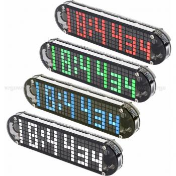 DS3231 LED Alarm Clock with Dot Matrix Animation