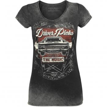 Supernatural Emp Exclusive Merchandise: Graues T‑Shirt Größe L