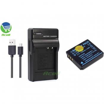Batería BP-41 + cargador USB para cámaras SIGMA DP1M, DP2M y DP3M