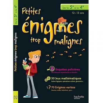 Michèle Lecreux Petites Énigmes Trop Malignes De La 5e À La 4e : 12-13 Ans
