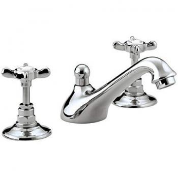 Bristan 1901 3 Hole Mixer Tap with Ceramic Disc Valves