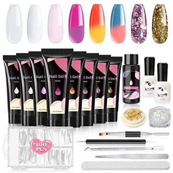 Set 18 pièces d’extensions gel – Nail Art maison