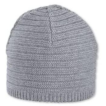 Cappello a coste argento melange Sterntaler