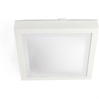 Sabeth Luminaire Plafond Carré 270 cm Blanc