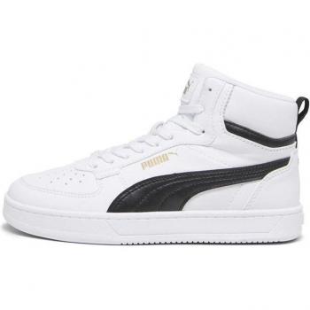 PUMA Unisex Caven 2.0 Mid Jr Sneakers, weiß, Größe 39