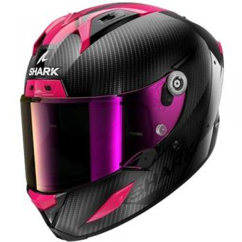 SHARK Aeron Carbon Skin Carbon/Violet/Blue XS