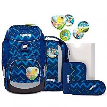 Ergobag pack Schulrucksack-Set 6 Teilig FallrückziehBär