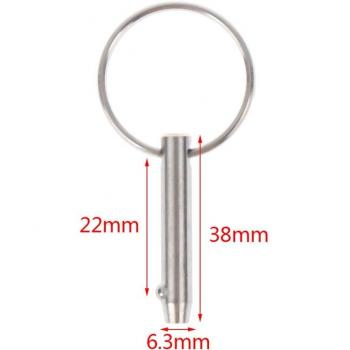 Conector de Bola 6,3x38 mm para Barco