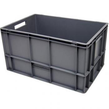 Bac de manutention palettisable Viso 55 litres gris 600x400x320mm