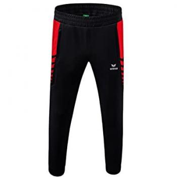 Pantalon Jogging Erima Six Wings Noir/Rouge