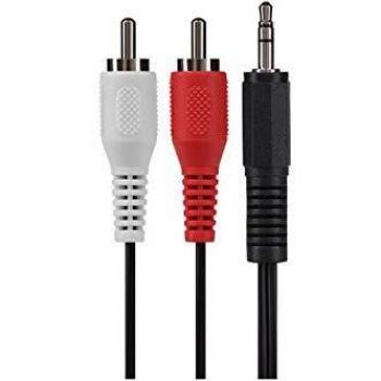 Maplin 3m 3.5mm Stereo Jack to RCA Phono Cable