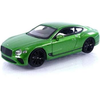 TrueScale MINI GT: Bentley Continental GT Speed 2022 in Apple Green, 1/64, Hand Finished, Left Drive