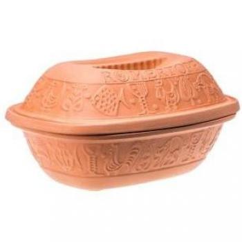 Terracotta Ovenschaal Römertopf 4-Persoons