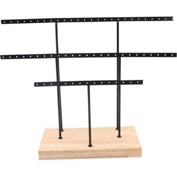 Elegant Metal Jewelry Tree for Organizing Earrings, Pendants, and Necklaces