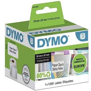 DYMO LabelWriter 57mm x 32mm Easy-Peel Self-Adhesive Labels