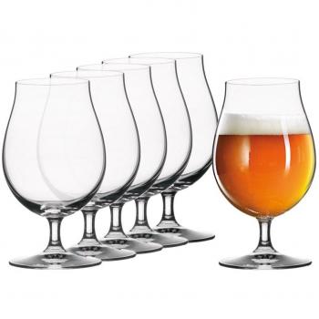 Spiegelau 6er Set Kristall-Biertulpen 440 ml Beer Classics