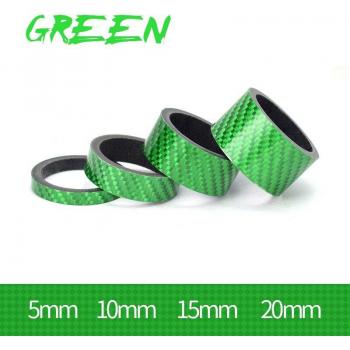 Lightweight Carbon Fiber Fork Spacer Set for 28.6mm Forks