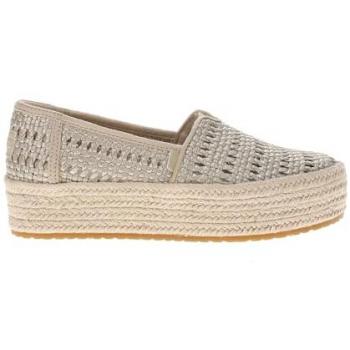 Toms 1002-1921 Valencia Champagne Basketweave Luxe