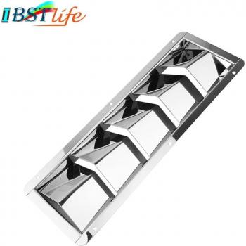 5 Slots Stainless Steel 304 Square Marine Vent Grill