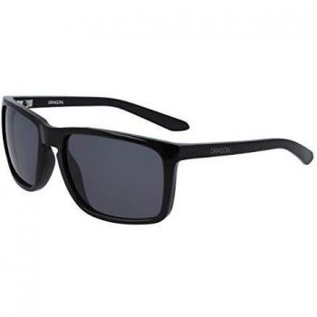 Dragon Männer-Sonnenbrille DR MELEE, Glitzer Schwarz, 59 mm Rahmen, 18 mm Glas, 135 mm Breite